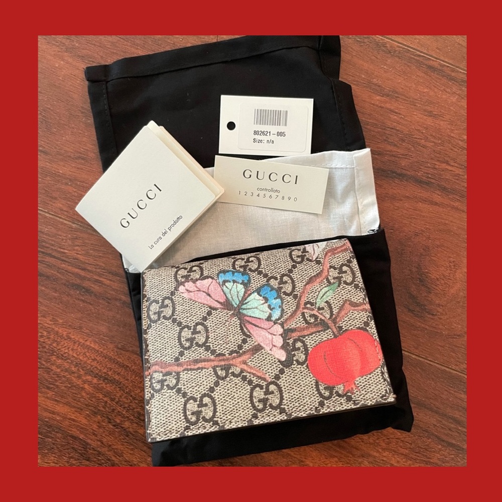 Gucci Card Case Wallet Monogram GG